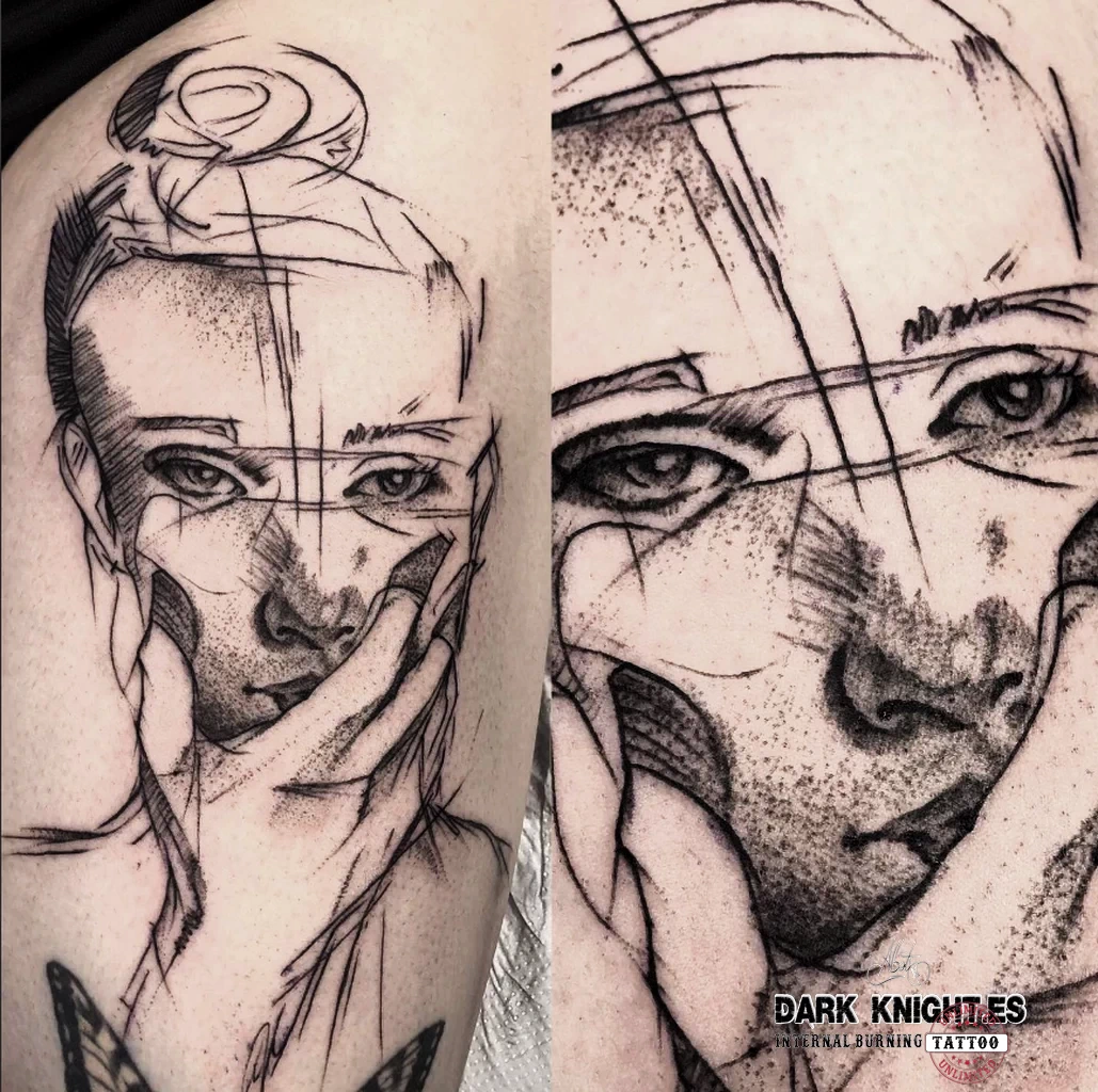 The PRINCESS - Geometrical Tattoo. The PRINCESS - Geometrical Tattoo.