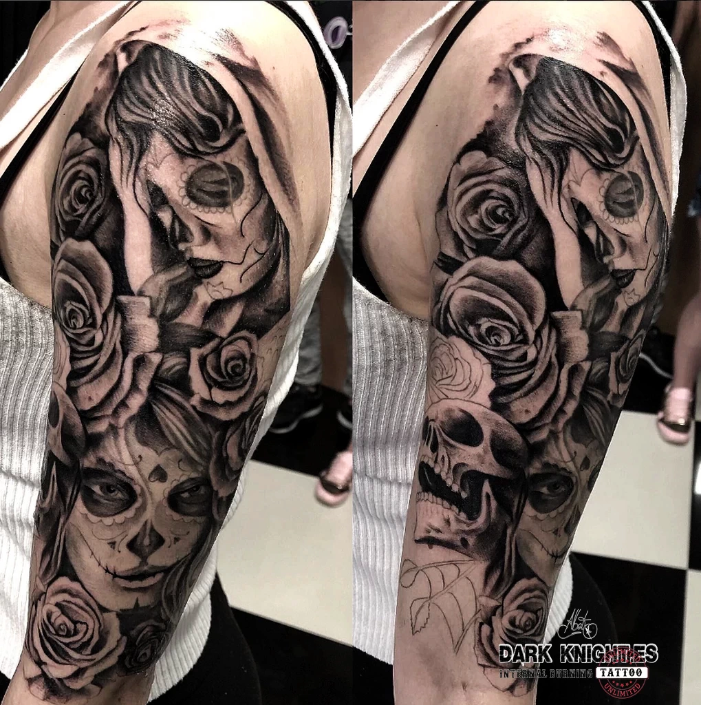 Design MEXICAN - Style Blackwork . Design MEXICAN - Style Blackwork .