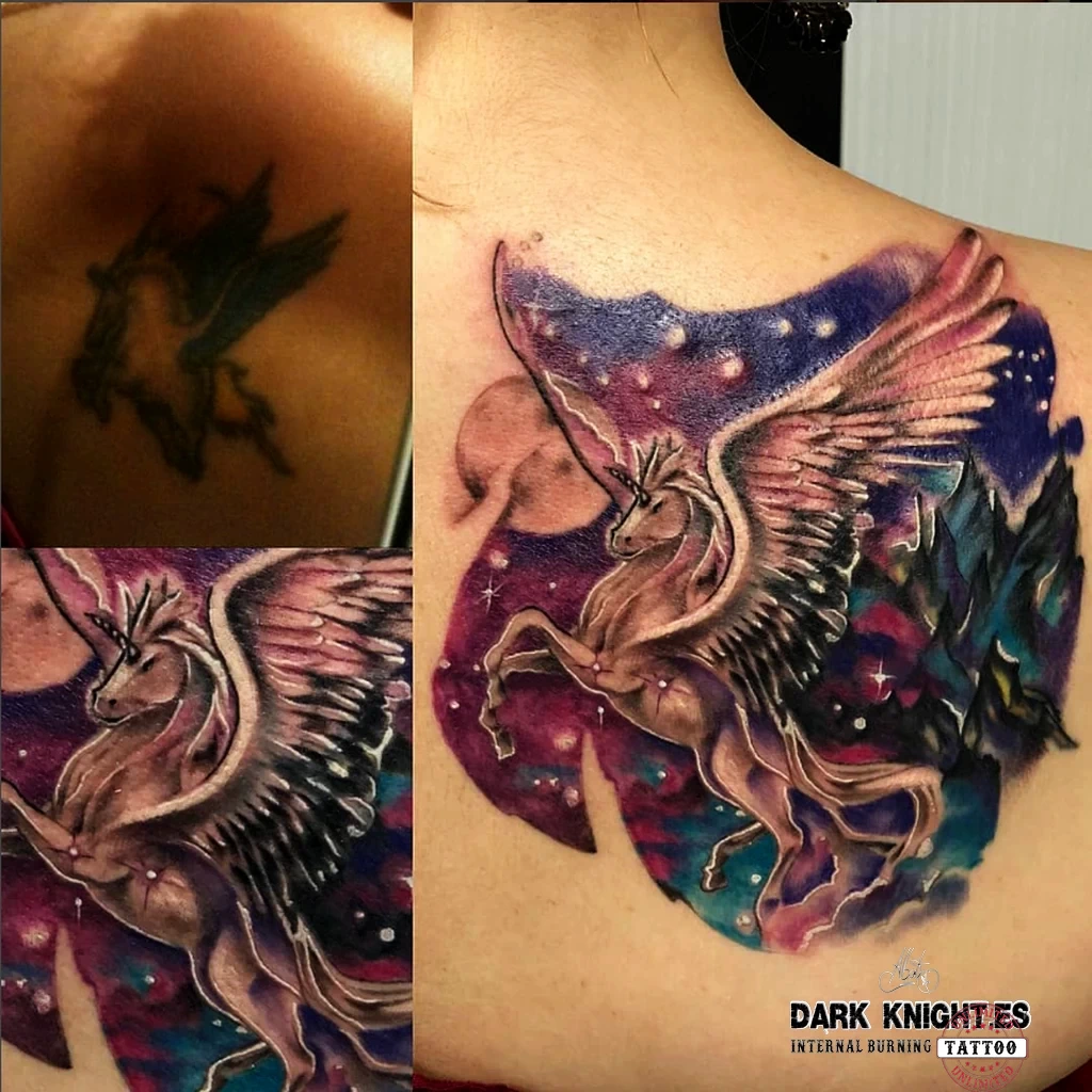 Magical UNICORN - Style Colour. Magical UNICORN - Style Colour.