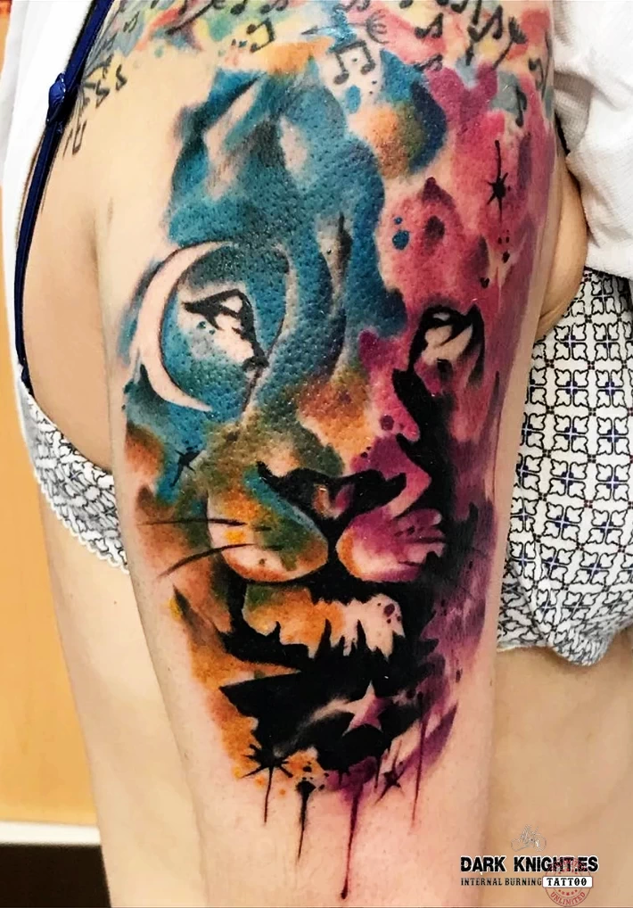 The LION NIGHT - Style Trash Polka. The LION NIGHT - Style Trash Polka.